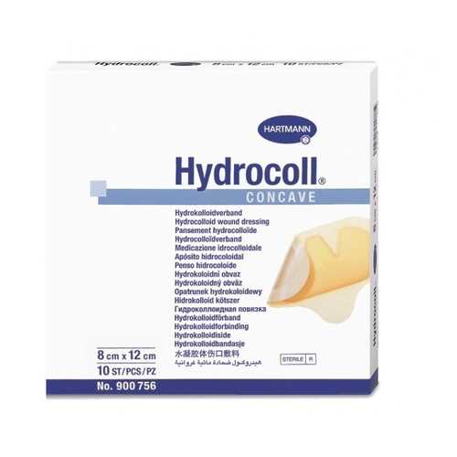 Гидроколлоидные повязки Hydrocoll concave на пятки и локти 8 х 12 см 10 шт. в Аптека от склада