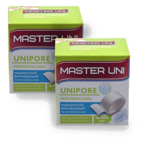 Лейкопластырь MASTER UNI UNIPORE 4 х 500 см на нетканой основе 1+1 в Аптека от склада