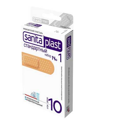 Пластырь Sanits plast Стандартный 1 10 шт. в Аптека от склада