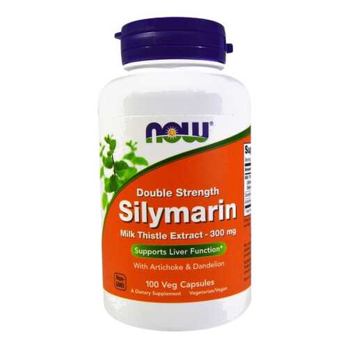 Для печени NOW Silymarin Milk Thisle 300 мг 100 капсул в Аптека от склада