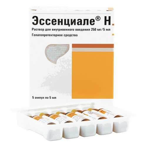 Эссенциале Н раствор 250 мг/5 мл 5 мл 5 шт. в Аптека от склада