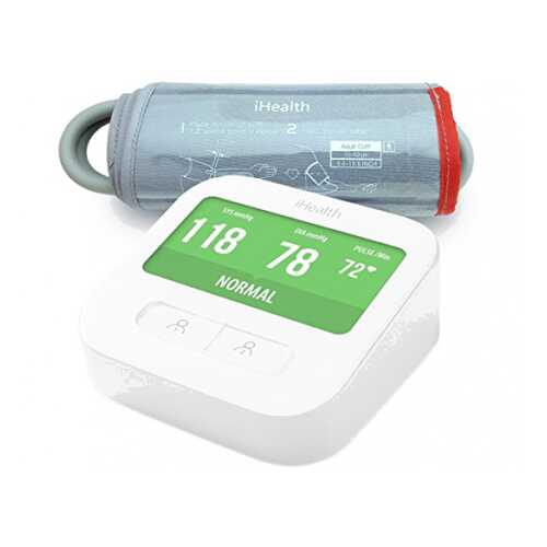 Тонометр iHealth Clear Wireless Blood Pressure Monitor SLRBPM1 (White) в Аптека от склада