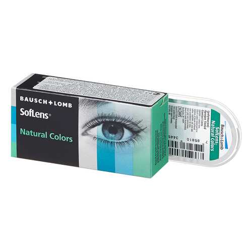 Контактные линзы SofLens Natural Colors 2 линзы -1,00 topaz в Аптека от склада