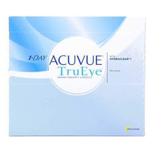 Контактные линзы 1-Day Acuvue TruEye 180 линз R 8,5 -10,50 в Аптека от склада