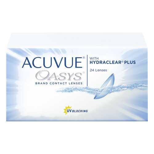 Контактные линзы Acuvue Oasys with Hydraclear Plus 24 линзы R 8,4 -2,75 в Аптека от склада