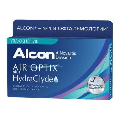 Контактные линзы ALCON Air Optix plus HydraGlyde 3 линзы -12,00 в Аптека от склада