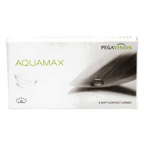 Контактные линзы AQUAMAX 6 линз R 8,6 -5,00 в Аптека от склада