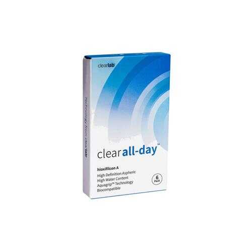 Контактные линзы ClearLab Clear All-Day 6 линз R 8.6 -03,00 в Аптека от склада