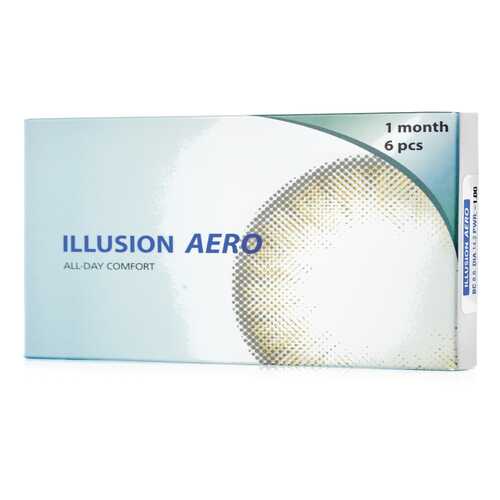 Контактные линзы ILLUSION Aero 6 линз R 8.6 -0.75D в Аптека от склада