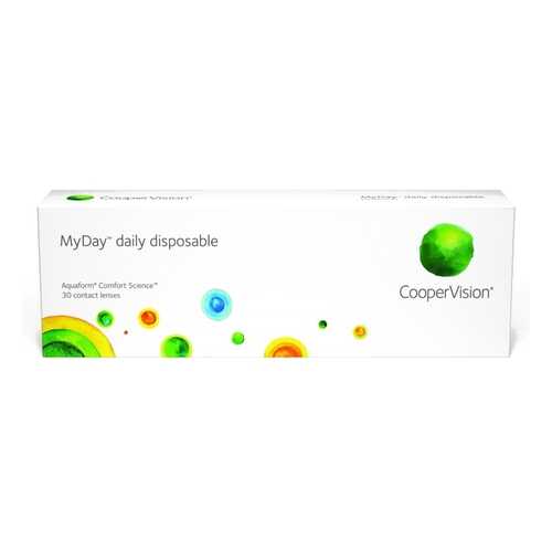 Контактные линзы MyDay Daily disposable 30 линз R 8,4 -8,50 в Аптека от склада