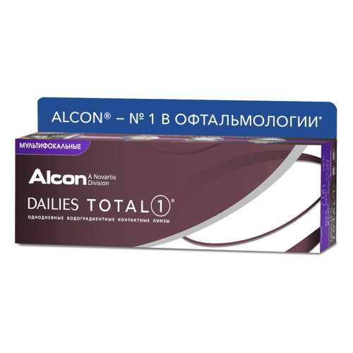 Контактные линзы Dailies Total1 Multifocal 30 линз High +2 R 8,5 -7,50 в Аптека от склада