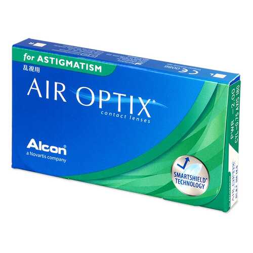 Контактные линзы Air Optix for Astigmatism 3 линзы R 8,7 -1,50/-2,25/90 в Аптека от склада