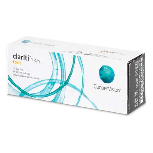 Контактные линзы Clariti 1 day toric 30 линз R 8,6 -2,25/-0,75/180 в Аптека от склада