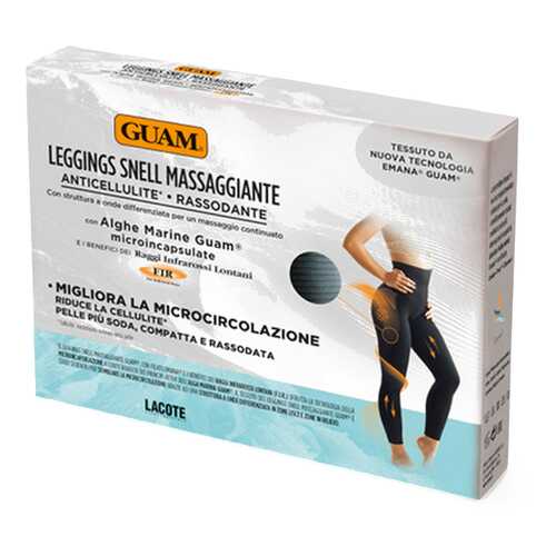 Леггинсы Guam Leggings Snell Massaggiante с массажным эффектом XS-S черный в Аптека от склада