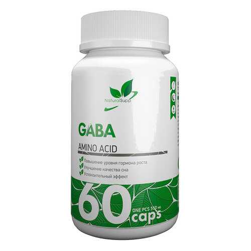 Добавка для нервной системы NaturalSupp Gaba капсулы 60 шт. в Аптека от склада