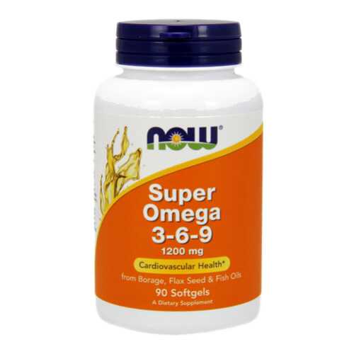 Omega 3-6-9 NOW Super 90 капс. в Аптека от склада