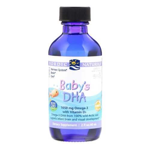 Omega-3 Nordic Naturals Baby's Dha With Vitamin D3 60 мл в Аптека от склада