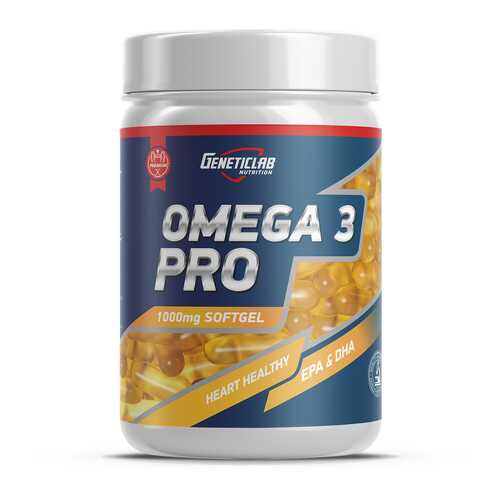 Омега-3 рыбий жир GeneticLab Nutrition Omega-3 капсулы 300 шт. в Аптека от склада