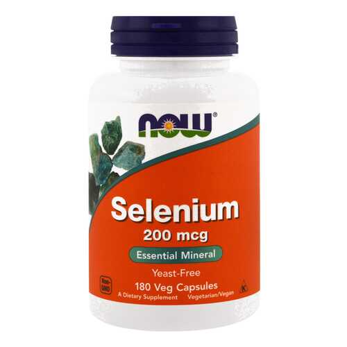 Витаминно-минеральный комплекс NOW Selenium 180 капс. в Аптека от склада